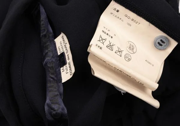 COMME des GARCONS Dyed Poly Chiffon Frill Blouse K-145319_015
