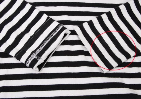 COMME des GARCONS Cotton Stripe Long Sleeve T Shirt K-145320_007