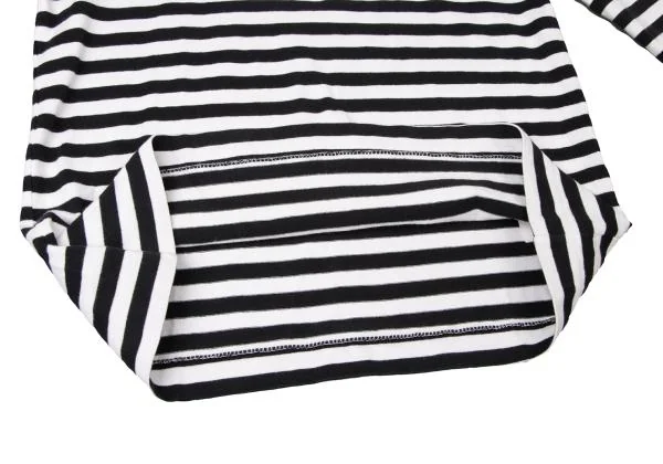 COMME des GARCONS Cotton Stripe Long Sleeve T Shirt K-145320_010