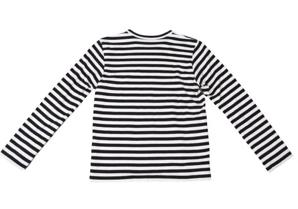COMME des GARCONS Cotton Stripe Long Sleeve T Shirt K-145320_011