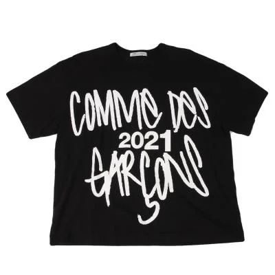 COMME des GARCONS Front Logo Printed T Shirt