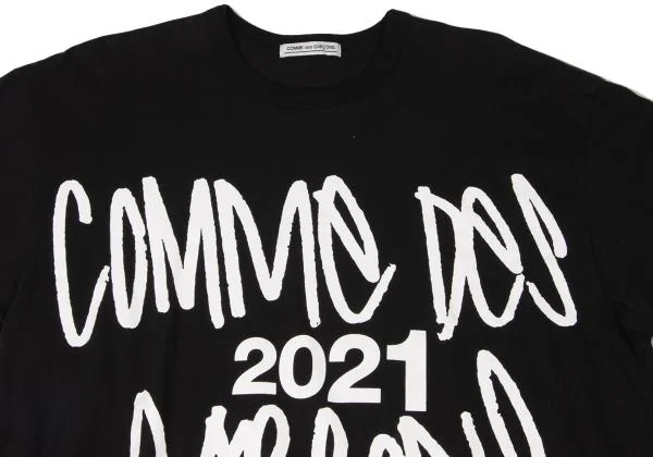 COMME des GARCONS Front Logo Printed T Shirt K-145321_002