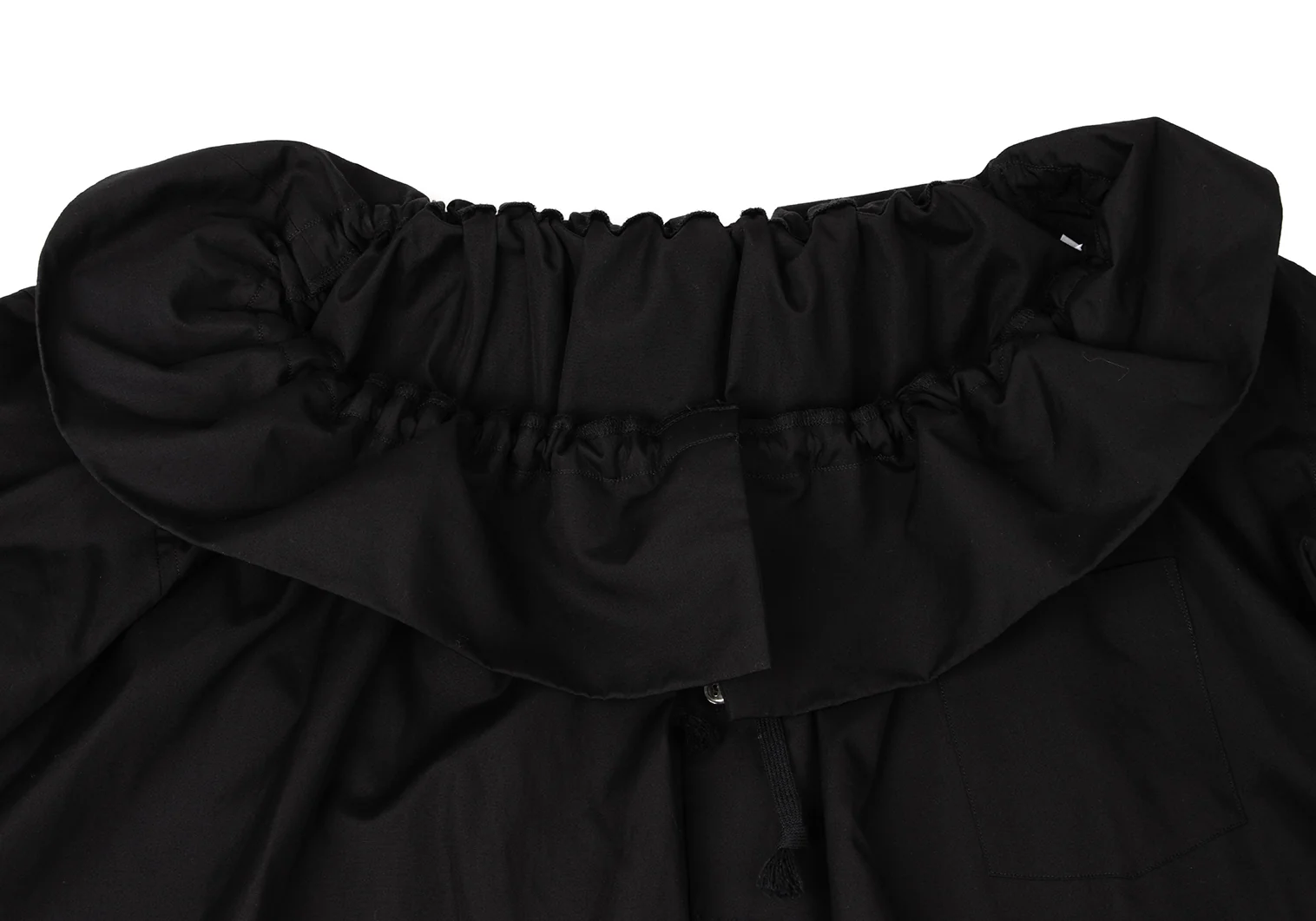 コムデギャルソン　コムコム　フリルブラウス　AD2024 コムデギャルソンCOMME des GARCONS コットンフリルカラー
