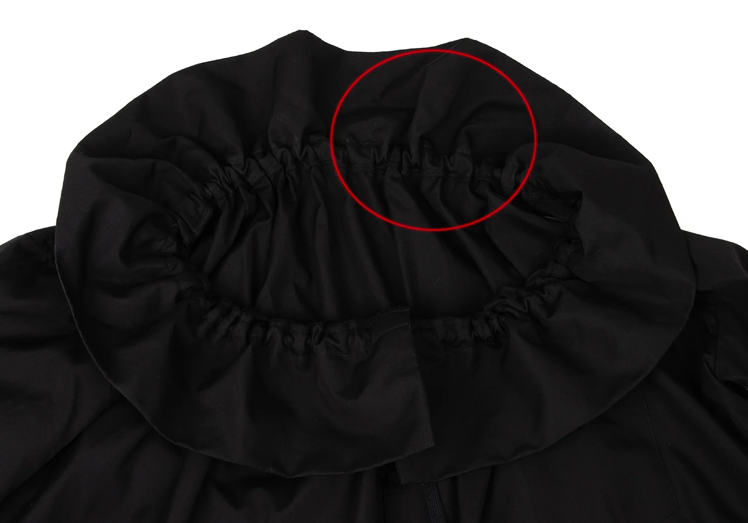 comme des garcons 19aw 黒フリル ロング丈ブラウスS COMME des GARCONS（シャツ/ブラウス(長袖/七分)）のフリマ