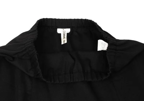 COMME des GARCONS Stretch Wool Dropped Crotch Pants K-145329_004