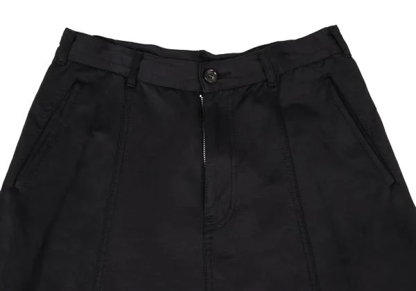 コムデギャルソンCOMME des GARCONS ナイロンリネンサルエルパンツ 濃紺XS K-145331_004