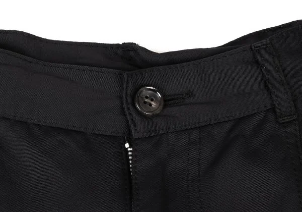 コムデギャルソンCOMME des GARCONS ナイロンリネンサルエルパンツ 濃紺XS K-145331_005