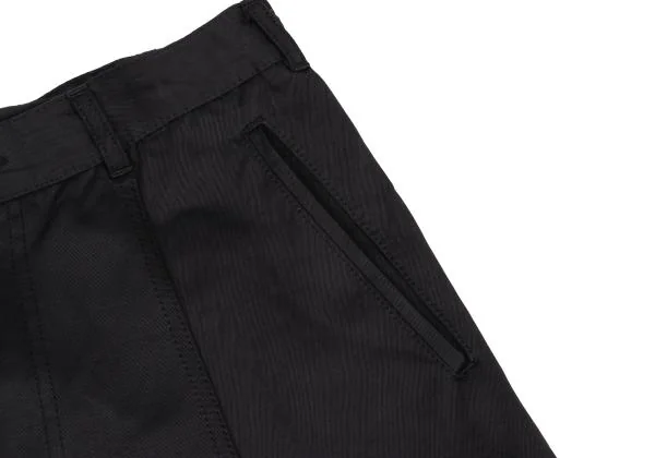 コムデギャルソンCOMME des GARCONS ナイロンリネンサルエルパンツ 濃紺XS K-145331_006