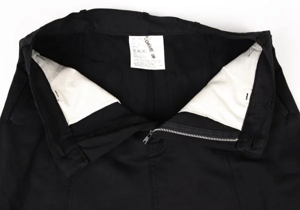 コムデギャルソンCOMME des GARCONS ナイロンリネンサルエルパンツ 濃紺XS K-145331_007