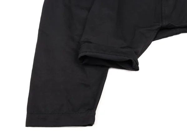 コムデギャルソンCOMME des GARCONS ナイロンリネンサルエルパンツ 濃紺XS K-145331_012