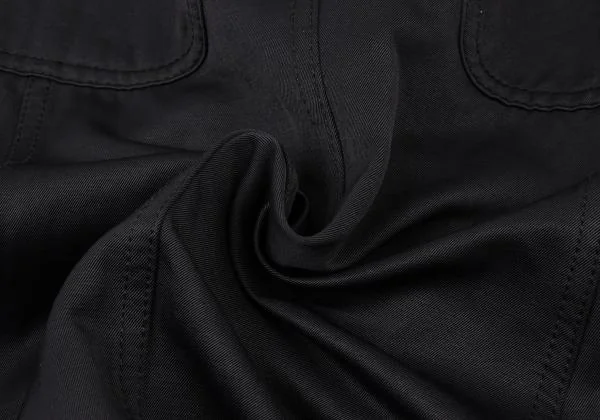 コムデギャルソンCOMME des GARCONS ナイロンリネンサルエルパンツ 濃紺XS K-145331_016