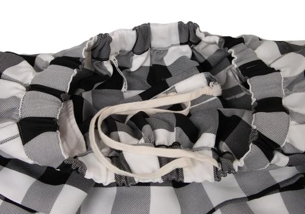 COMME des GARCONS Switching Check Tiered Skirt K-145332_006