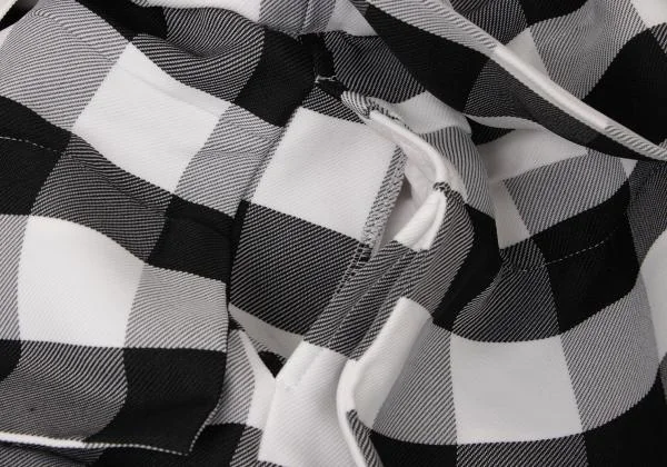 COMME des GARCONS Switching Check Tiered Skirt K-145332_007