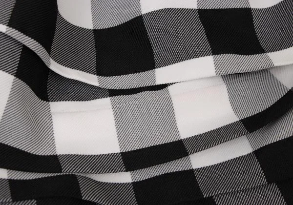 COMME des GARCONS Switching Check Tiered Skirt K-145332_009