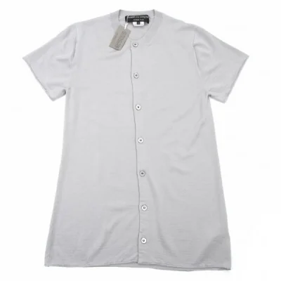 【SALE】新品！コムデギャルソン オムプリュスCOMME des GARCONS HOMME PLUS 染め半袖ニットウールシャツ