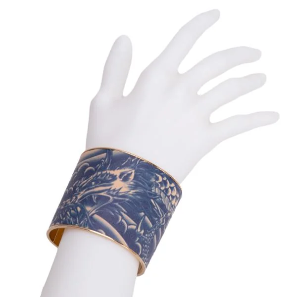 Jean Paul GAULTIER Dragon Tatoo Metal Bangle Multi-Color  K-145358_001