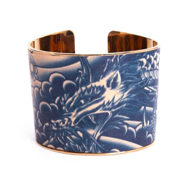 Jean Paul GAULTIER Dragon Tatoo Metal Bangle K-145358_002