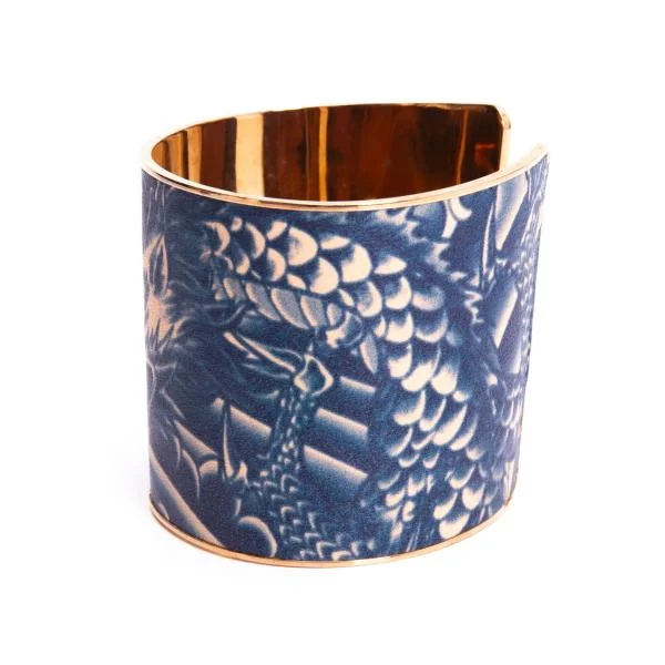 Jean Paul GAULTIER Dragon Tatoo Metal Bangle K-145358_003