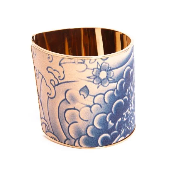 Jean Paul GAULTIER Dragon Tatoo Metal Bangle K-145358_004