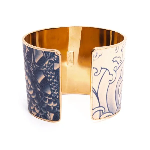 Jean Paul GAULTIER Dragon Tatoo Metal Bangle K-145358_005