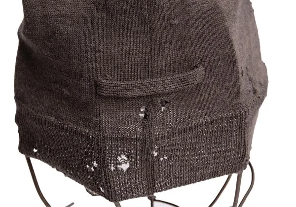 Jean Paul GAULTIER MAILLE FEMME Fox Design Knit Beanie K-145360_006