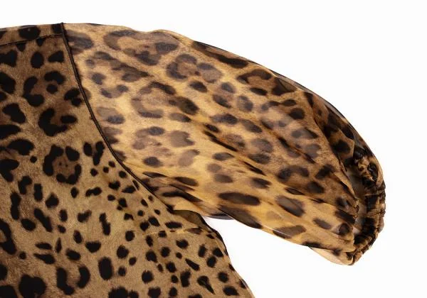DOLCE&GABBANA Leopard Layered Blouse K-145362_005