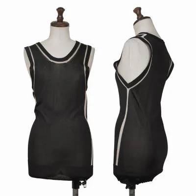 DOLCE&GABBANA Sideline Rib Knit Sleeveless Top