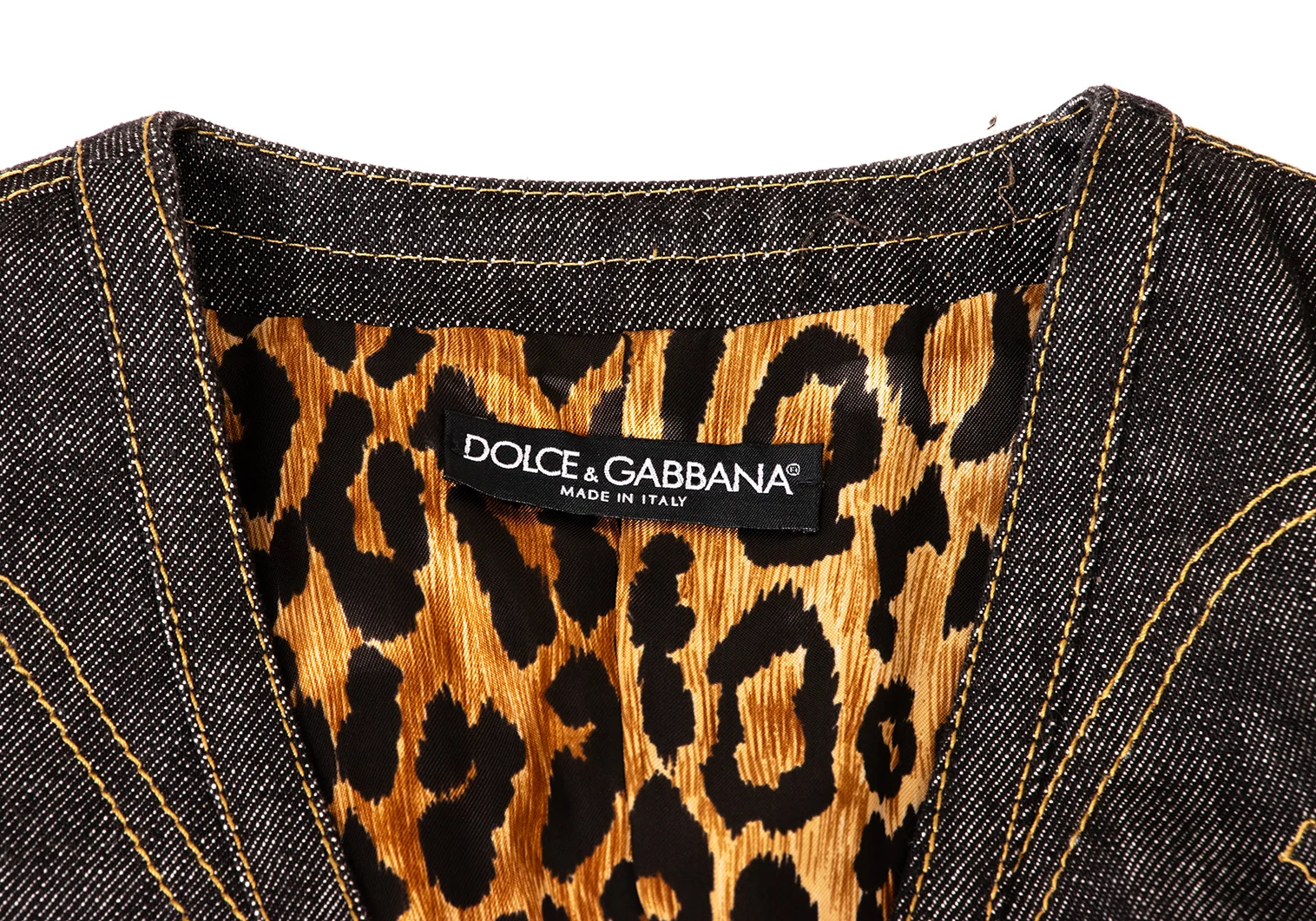 美品　DOLCE&GABBANA ドルチェ&ガッバーナ　デニム　ベスト Yahoo!オークション -「ドルチェ デニム ベスト」の落札相場