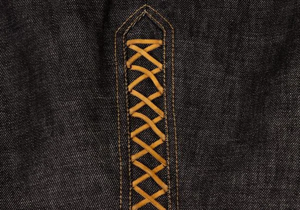 DOLCE&GABBANA Leopard Lining Denim Vest K-145367_012