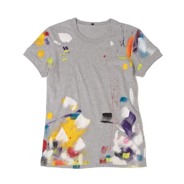 ドルチェ&ガッバーナDOLCE&GABBANA ペンキプリントコットンT