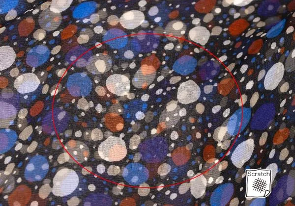 DOLCE&GABBANA Dot Print Switching Turtleneck Knit K-145373_013