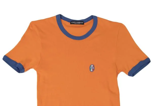 DOLCE&GABBANA Patch Ringer T-shirt K-145374_002