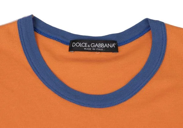 DOLCE&GABBANA Patch Ringer T-shirt K-145374_003