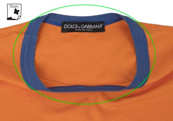 DOLCE&GABBANA Patch Ringer T-shirt K-145374_004