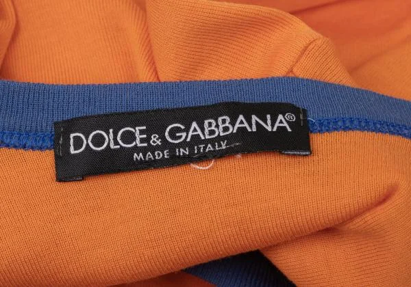 DOLCE&GABBANA Patch Ringer T-shirt K-145374_012