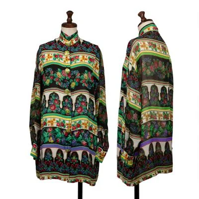 ジャンニヴェルサーチGIANNI VERSACE フラワープリント