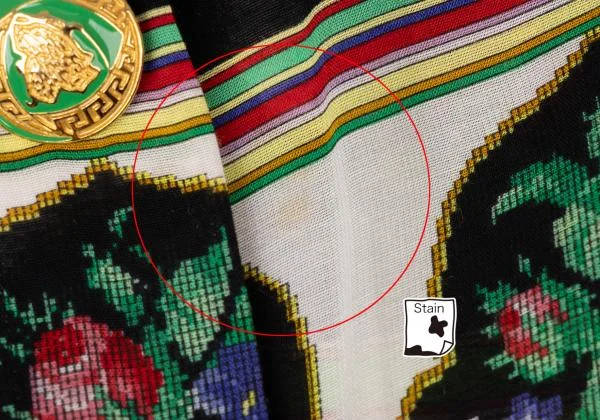 ジャンニヴェルサーチGIANNI VERSACE フラワープリントボタンデザインシャツ マルチ40 K-145393_004
