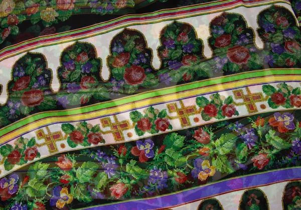 ジャンニヴェルサーチGIANNI VERSACE フラワープリントボタンデザインシャツ マルチ40 K-145393_014
