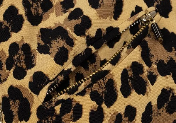 GIANNI VERSACE Switching Animal Printed Zip Vest K-145411_007