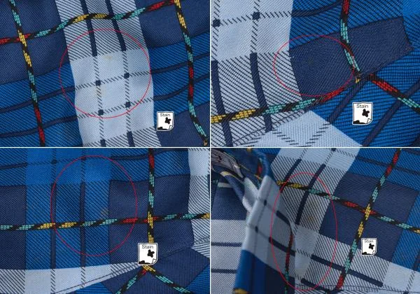 VERSACE SPORT Silk Check Button Fly Shirt K-145418_004