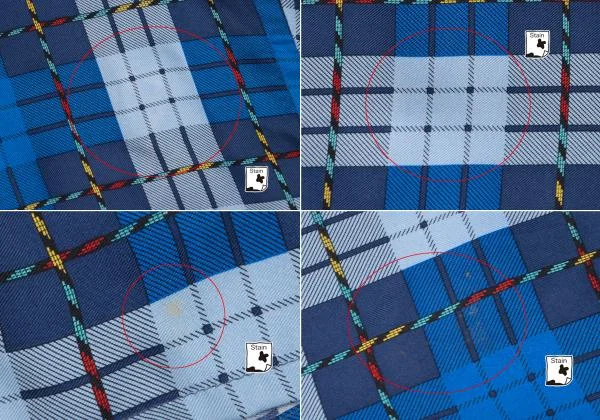 VERSACE SPORT Silk Check Button Fly Shirt K-145418_013