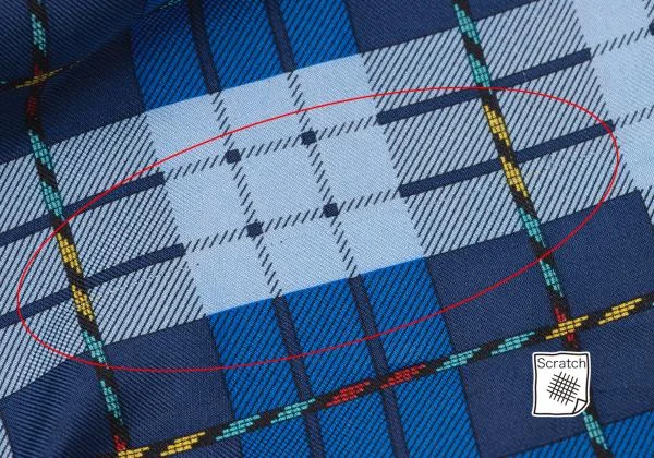 VERSACE SPORT Silk Check Button Fly Shirt K-145418_015