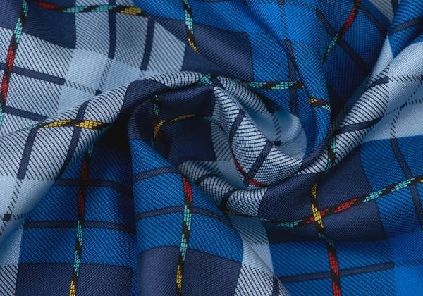 VERSACE SPORT Silk Check Button Fly Shirt K-145418_016