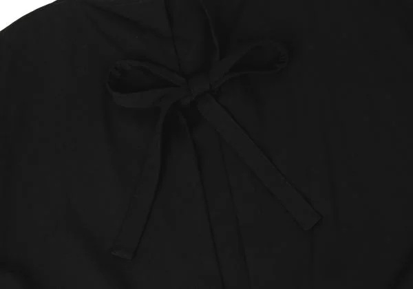 Y's Wool Gaba Back Ribbon Design Dress K-145428_011