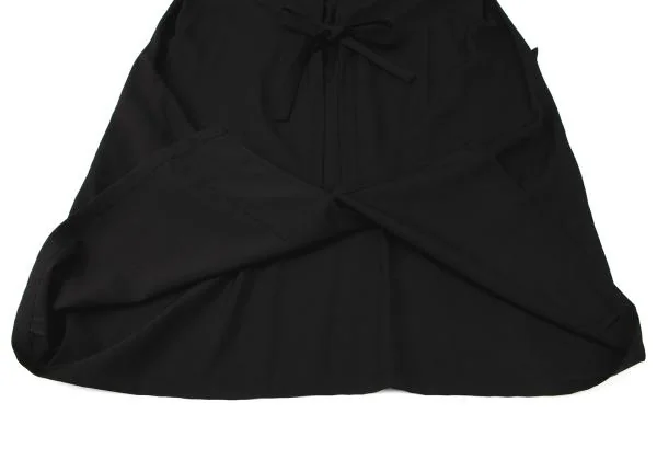 Y's Wool Gaba Back Ribbon Design Dress K-145428_012