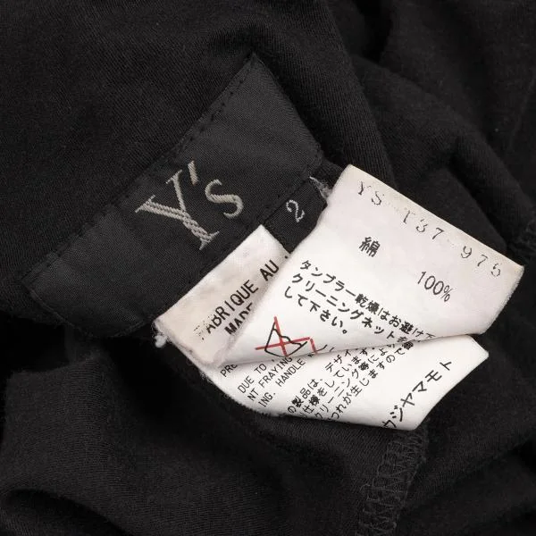 Y's Hem Cutting Asymmetry Dress K-145437_018