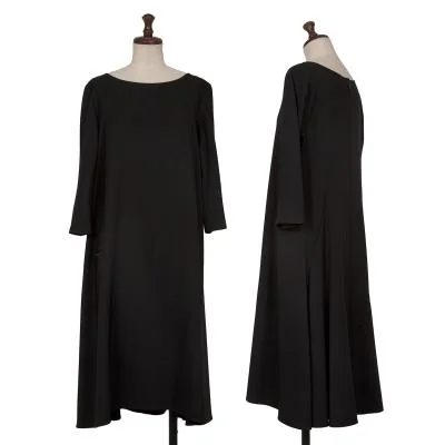 Y's Knit Sleeve Switching Dress