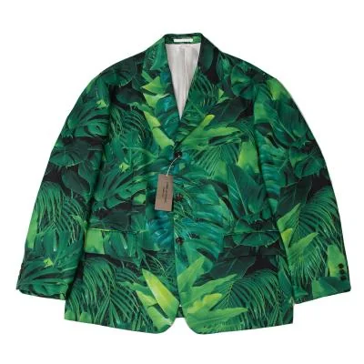 COMME des GARCONS HOMME PLUS Botanical Printed Poly Jacket