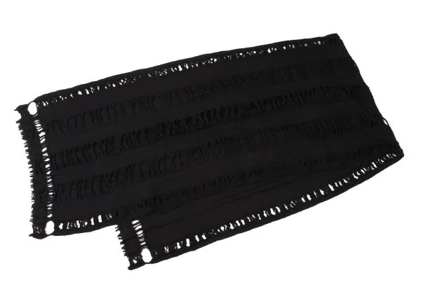 Yohji Yamamoto POUR HOMME Distressed Wool Stole K-145471_002