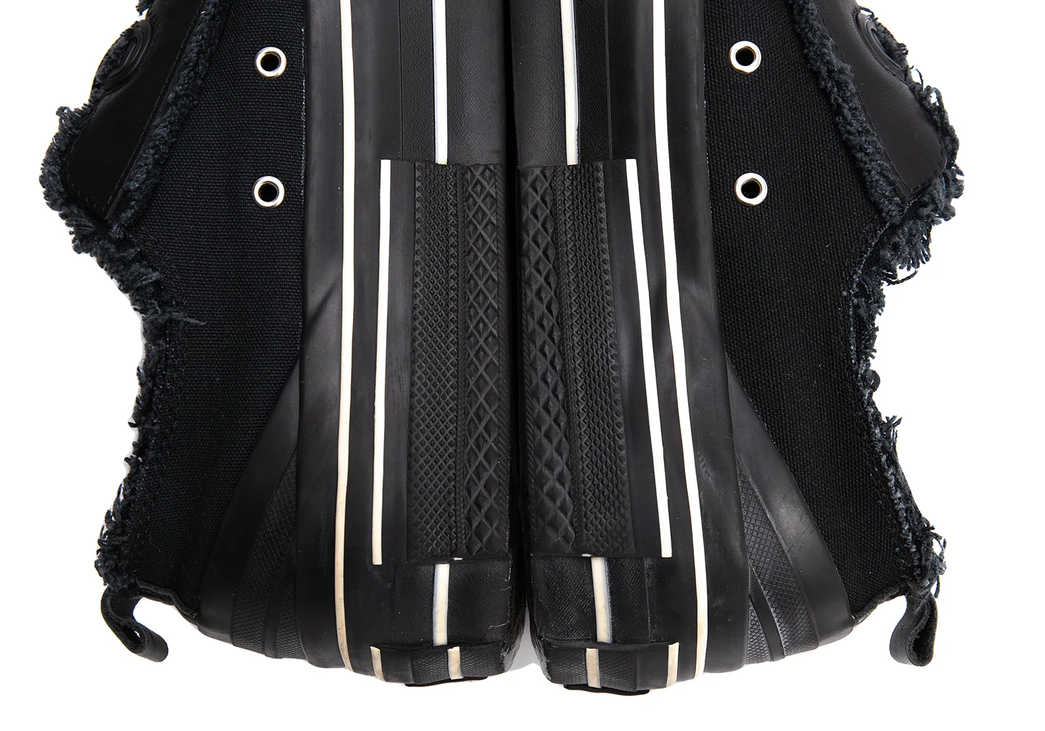 Yohji Yamamoto × Vessel Dial Lace Up Sneakers Black US About